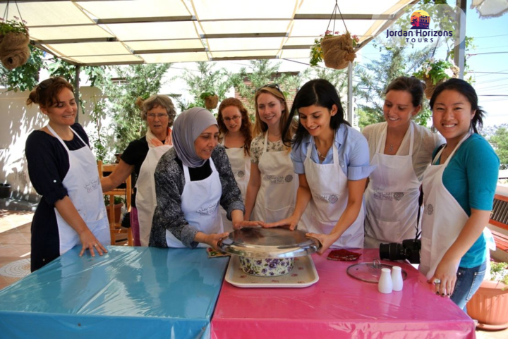 Corso di cucina al "Beit Sitti" ad Amman